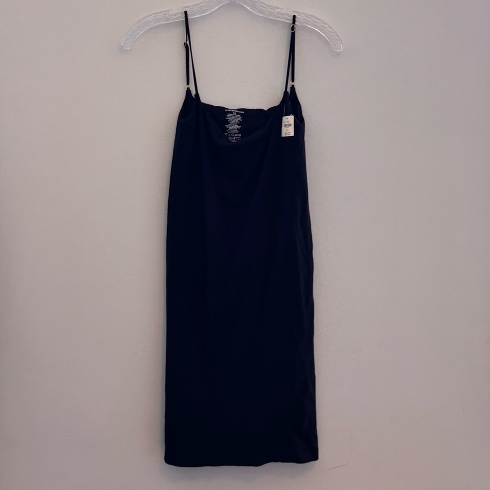 Anthropologie Chic Black Mini Dress
